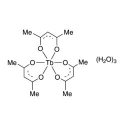 Terbium 2,4-pentanedionate - CAS:14284-95-8 - Terbium (III) acetylacetonate, Tris(2,4-pentanedionato)terbium (III) hydrate
